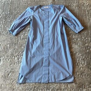 & Other Stories Light Blue Shirt dress size  6